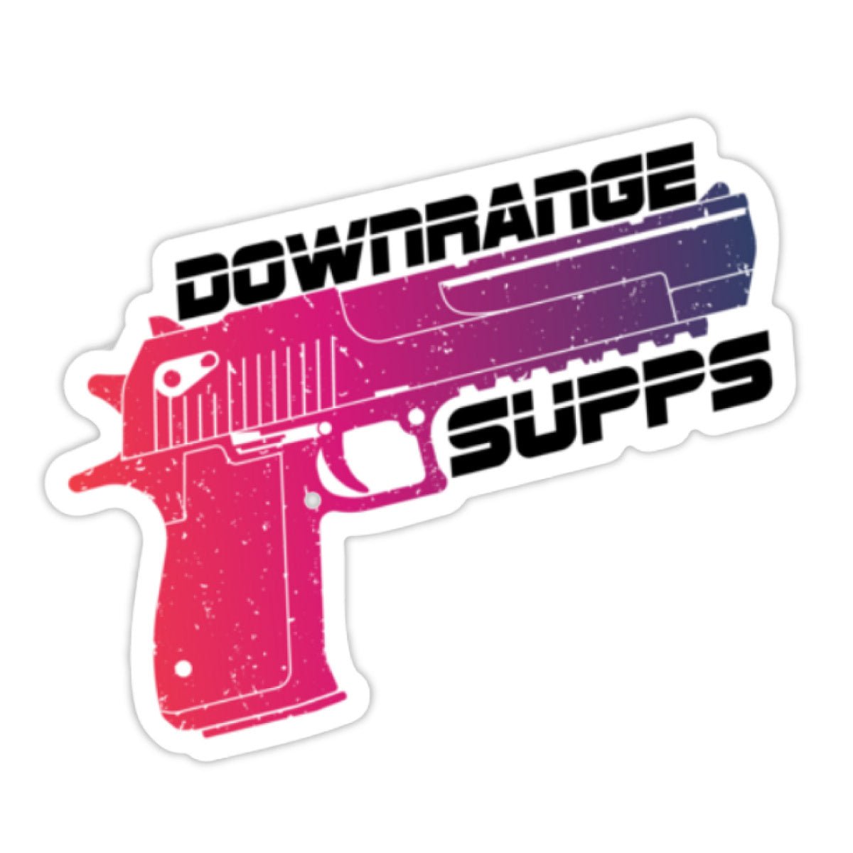 Desert Eagle Sticker DownRange Supplements